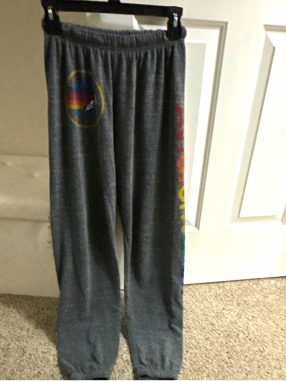 Aviator nation women’s gray logo sweatpants brand new size small
